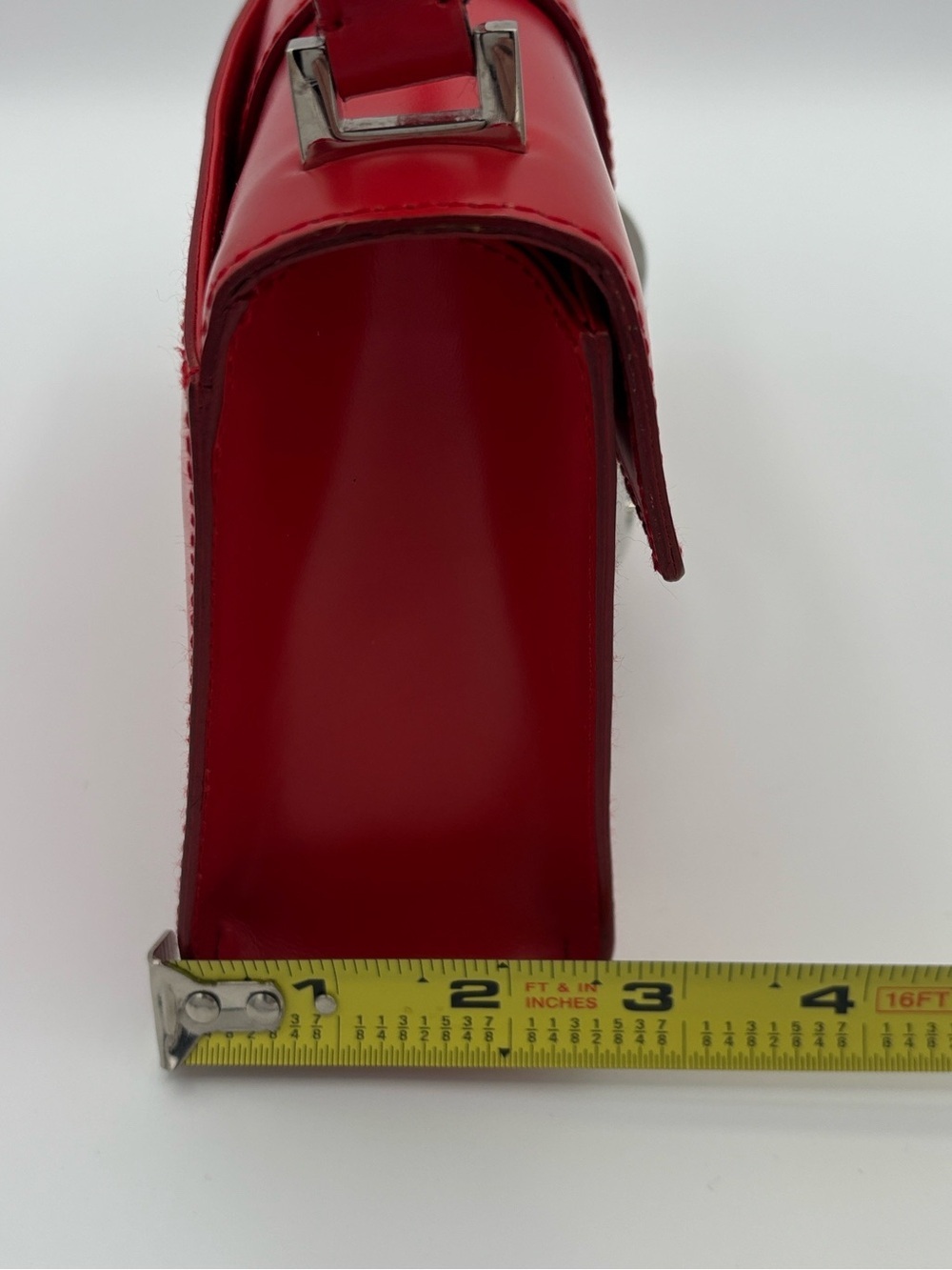 Salvatore Ferragamo Red Shoulder Bag - Leather - Picture 10 of 13